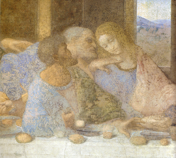 The Last SupperOriginal condition is very poor, the facial features of the Judas is intricate. Judas 1